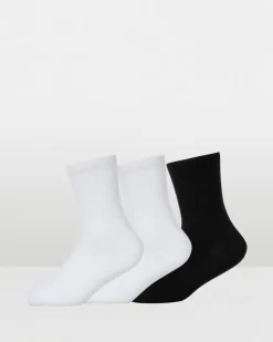 Socks3Pk Kids Crew